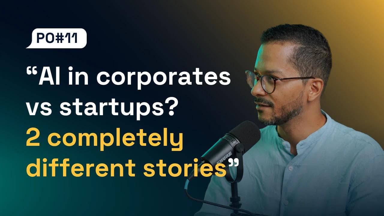 Product Odyssey #11 Startups vs. Corporates: The untold truth about implementing AI strategies